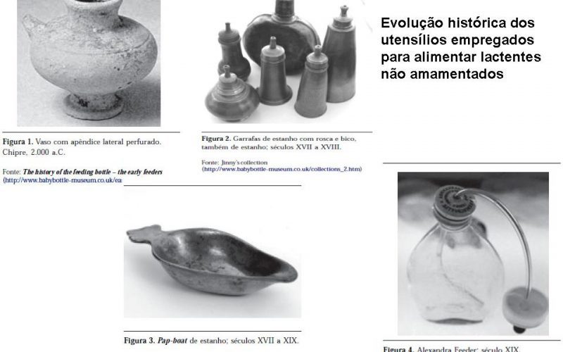 Artigo científico: A história dos utensílios na alimentação dos LACTENTES não AMAMENTADOS