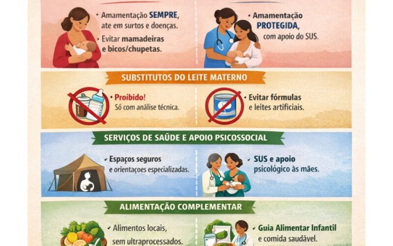 AMAMENTAÇÃO em EMERGÊNCIAS, CALAMIDADES e DESASTRES: Brasil X Moçambique