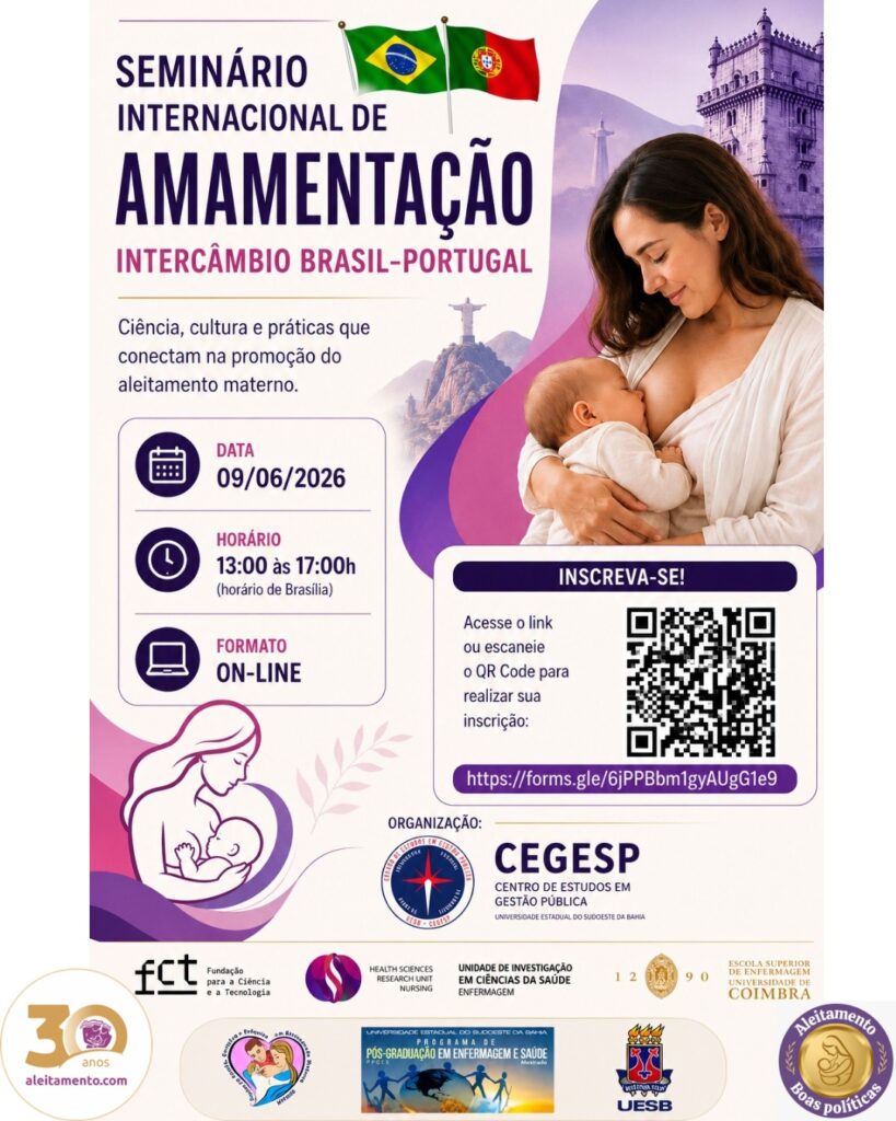 Seminário Internacional de Amamentação: intercâmbio Brasil Portugal